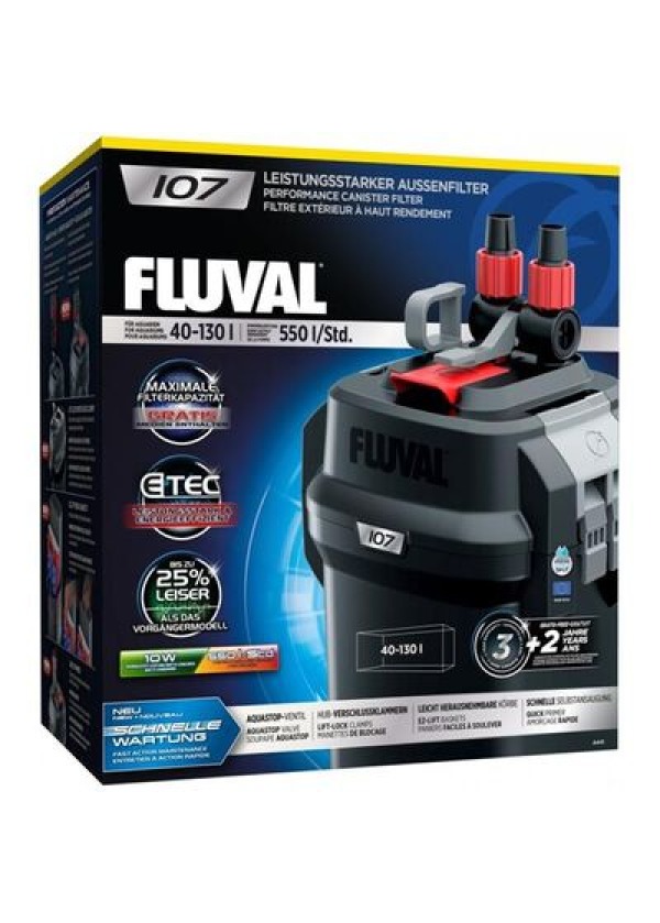 Fluval 107 Akvaryum Dış Filtre 550 L/H