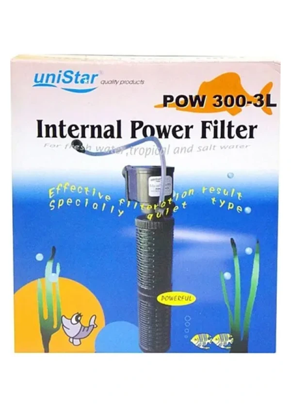 UniStar POW 300-3L Akvaryum İç Filtre 