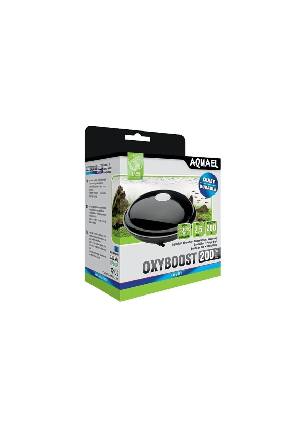 Aquael Oxyboost AP-200 Plus Çift Çıkışlı Hava Motoru