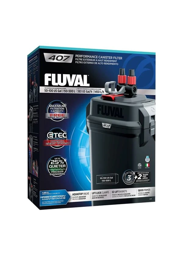 Fluval 407 Dış Filtre 1450L/H