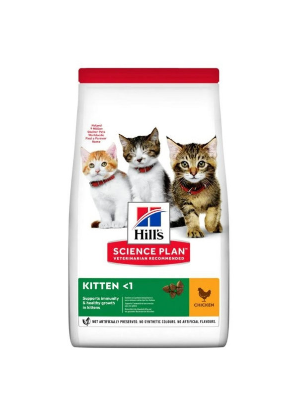 Hills Kitten Tavuklu Yavru Kedi Maması 1 Kg Açık Paket