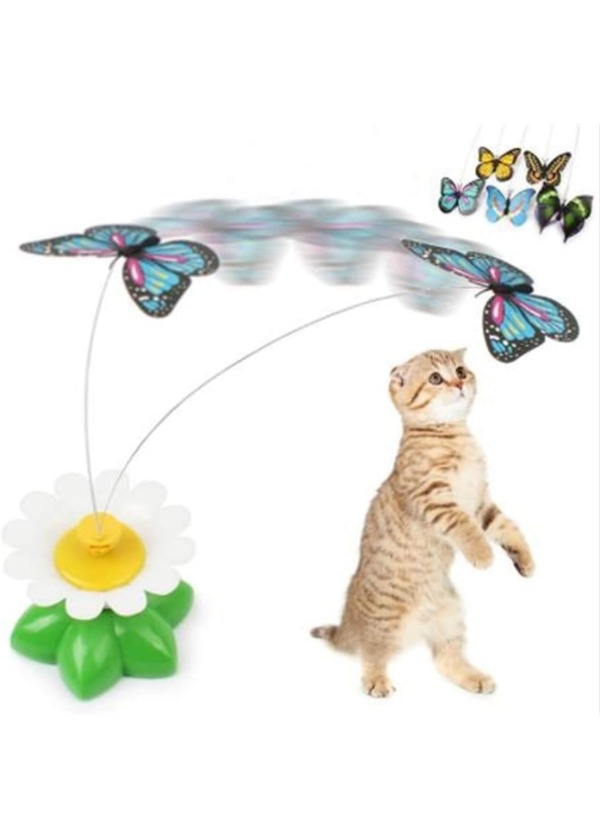 Kedi Oyuncağı, Hareketli Dönen Kelebek, Pille Çalışır