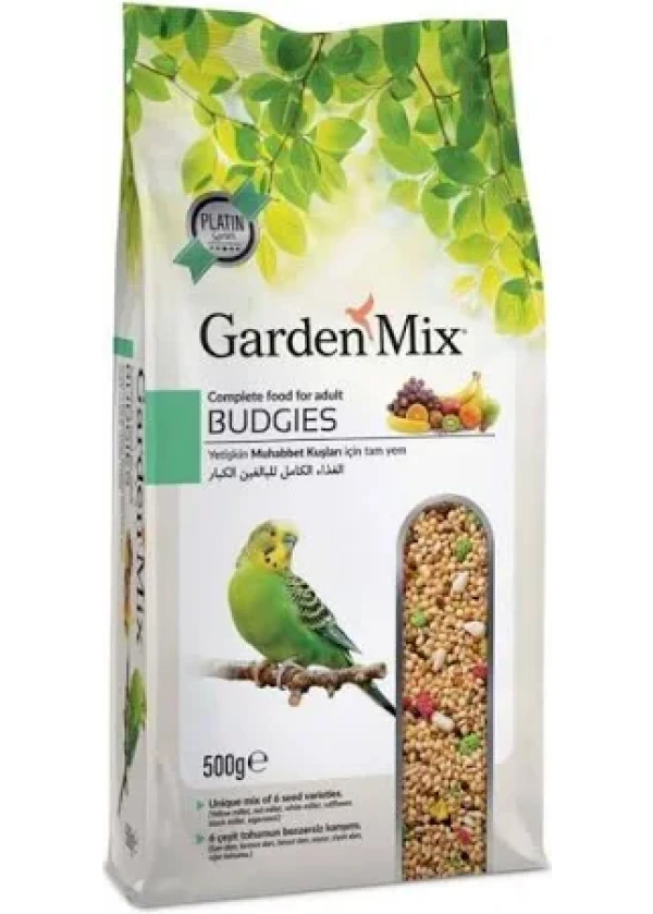 Garden Mix Platin Meyveli Muhabbet Kuş Yemi 500 Gr.