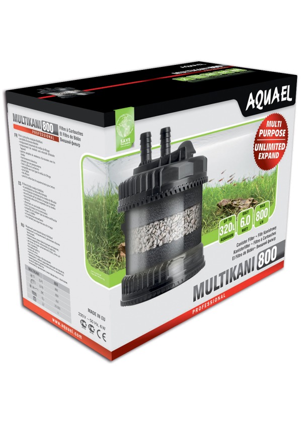 Aquael Multikani Filter Dış Filtre 800 Litre