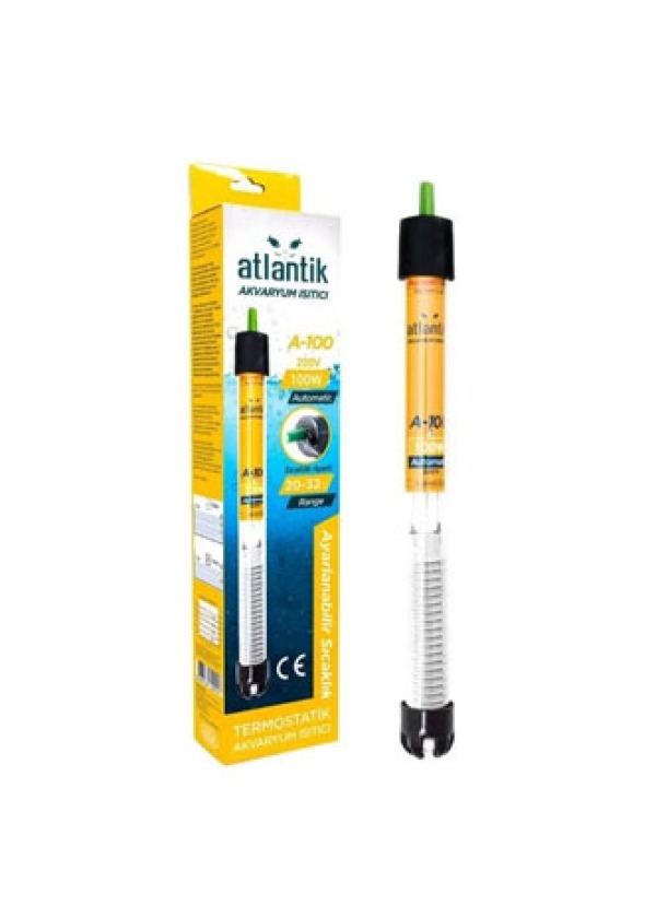 Atlantik Akvaryum Isıtıcı 100W