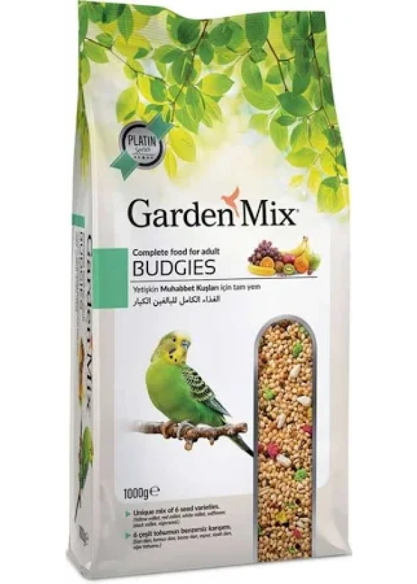 Gardenmix Garden Mix Platin Meyveli Muhabbet Kuşu Yemi 1000 Gr