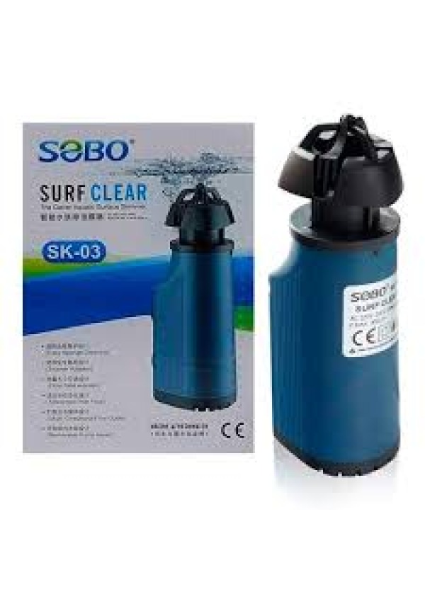Sobo SK-03 Yüzey Temizleyici İç Filtre 200Lt/H 3W