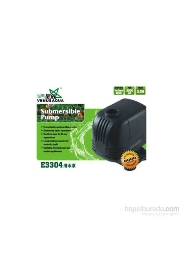 Venusaqua E3304 Akvaryum Kafa Motoru 2000 Lt / H 45W