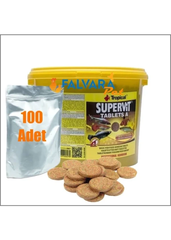 Tropical Supervit Tablets A 100 Adet 