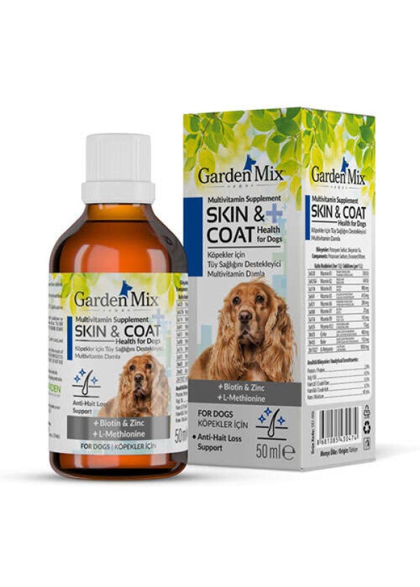Garden Mix Köpek Tüy Sağlığı Damlası 50 ML