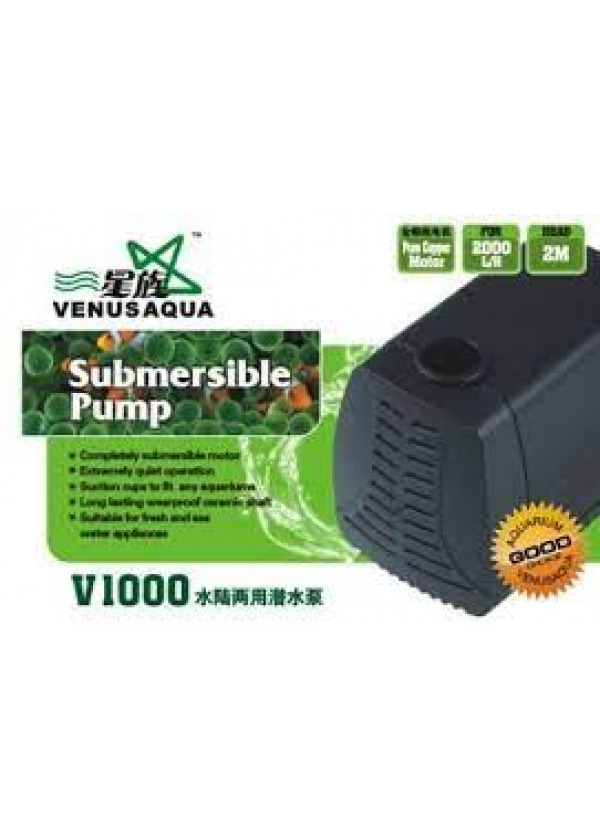 Venusaqua Akvaryum Kafa Sump Motoru V1000 