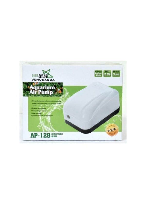 Venus Aqua Tek Çıkışlı Sesiz Hava Motoru Ap-128 2,5 W