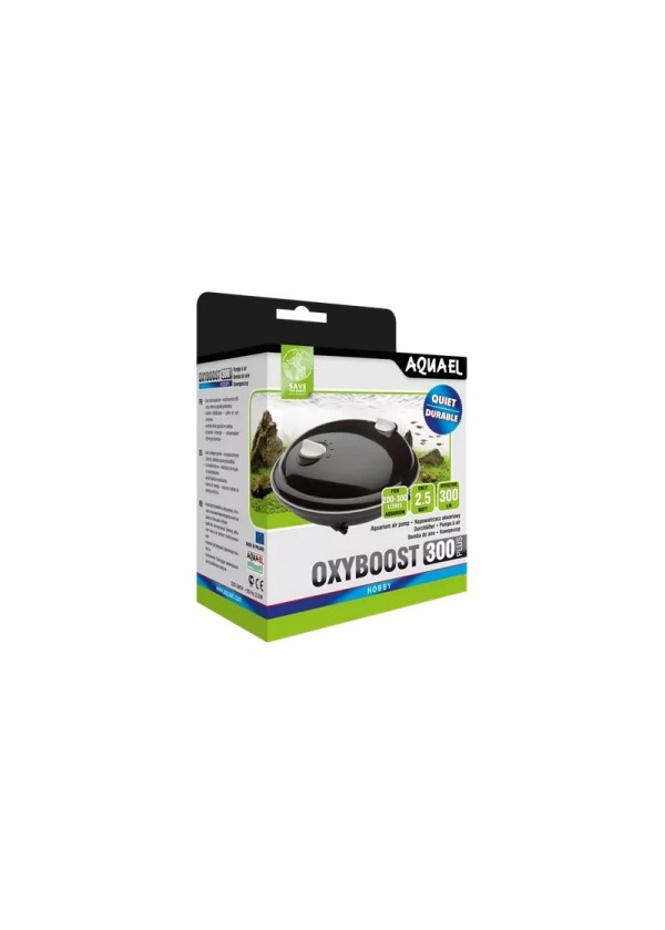 Aquael Oxyboost APR-300 Plus Çift Çıkışlı Ayarlı Hava Motoru
